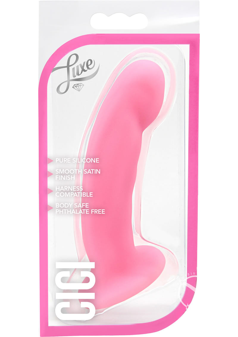 Luxe Cici Silicone Dildo Harness Compatible