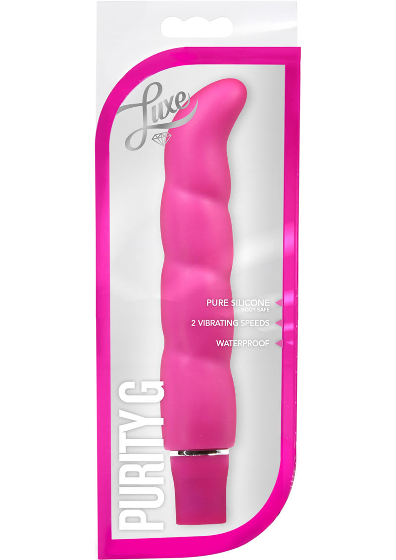 Luxe Purity G Silicone G-Spot Vibrator