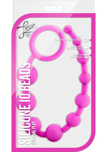 Luxe Silicone Anal Beads