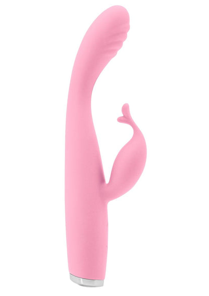 Luxe Skye Silicone Rechargeable Slim Rabbit Vibrator