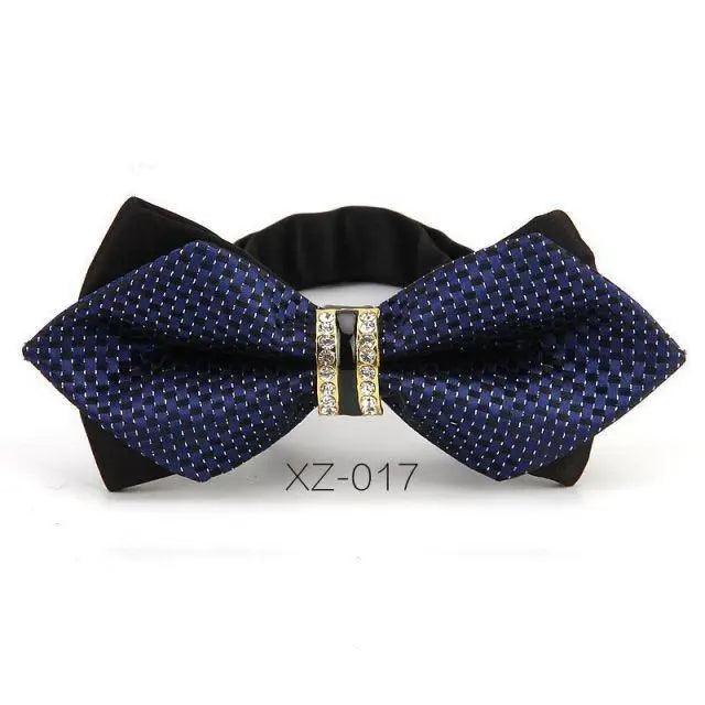 Luxury Men Polyester Bowtie Fashionable Bowtie Stylish Design Wedding Parties Bowties