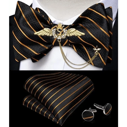 Luxury Pink Solid Men Bow Tie Silk Business Wedding Elegant Bowtie For Men Unique Desing For Every Occasion