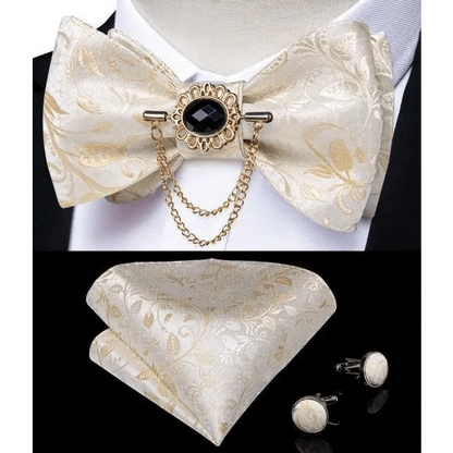 Luxury Pink Solid Men Bow Tie Silk Business Wedding Elegant Bowtie For Men Unique Desing For Every Occasion