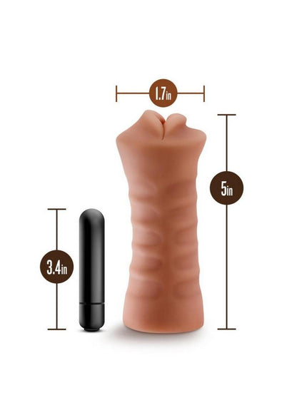 Isabella Vibrating Masturbator With Bullet Vibe