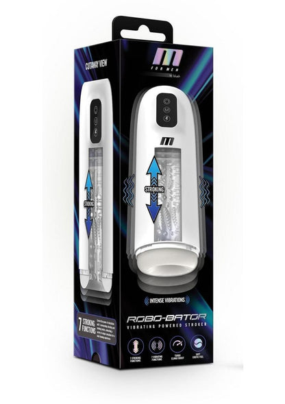 M For Men Robo-Bator Rechargeable Vibrating Masturbator