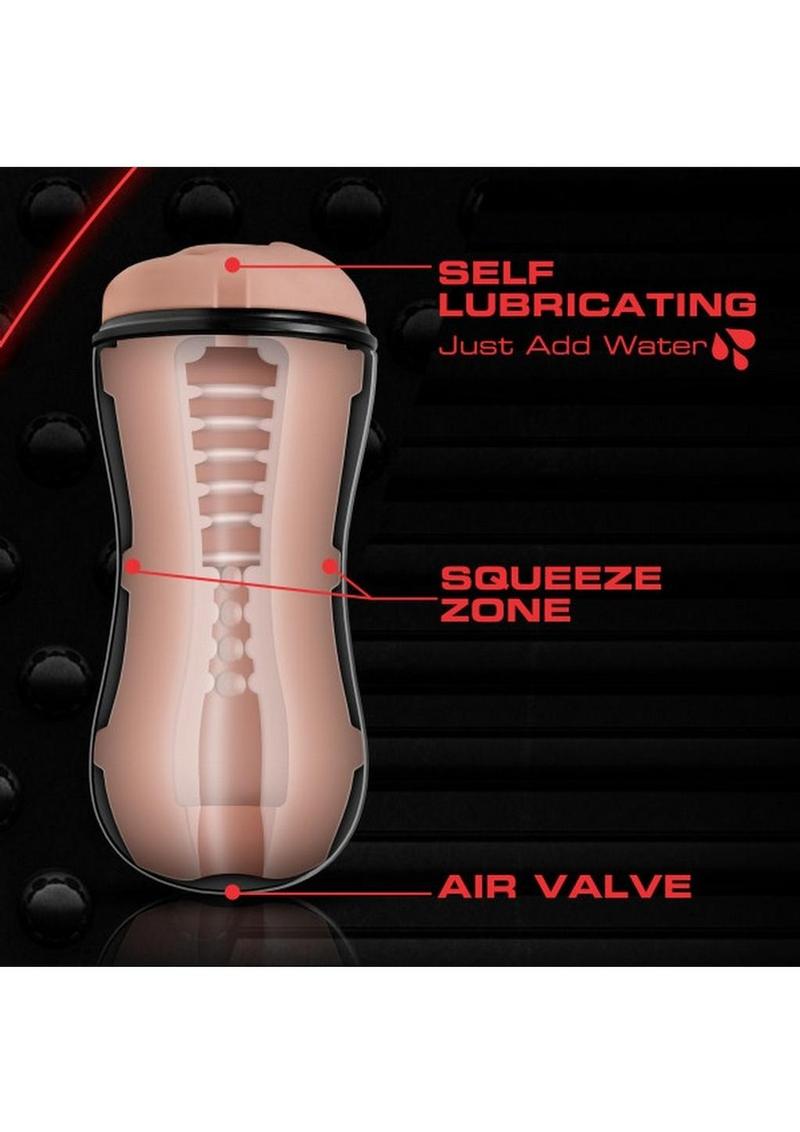 M For Men Soft Material Wet Self-Lubricating Compact Masturbator
