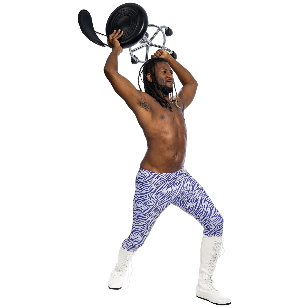 Macho Man Randy Savage Wrestler Madness Halloween Costume Cosplay Spandex Pants