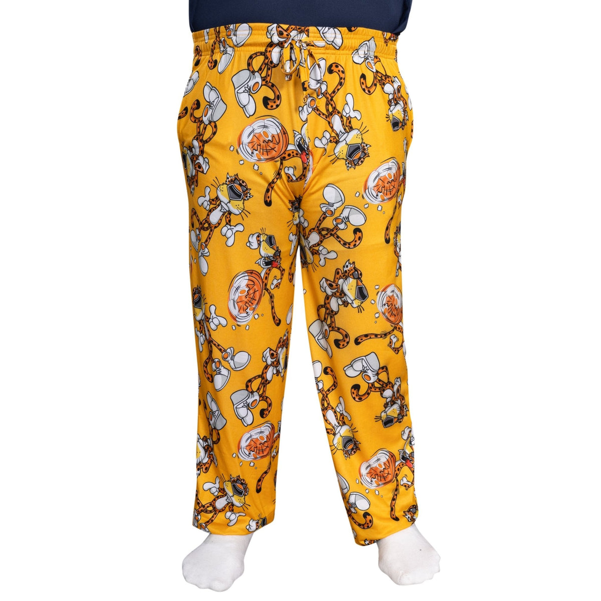 Mad Engine Chester Cheetos Lounge Pose Pajamas Officially Licensed Men&