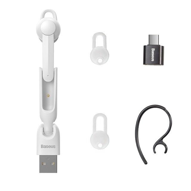 Magnetic Charging Wireless Bluetooth Earphone Bluetooth Headset Single Handsfree with Microphone Business Ear Updated Design with Industry Leading Sound &amp; Improved Comfort, Long Wireless Range,