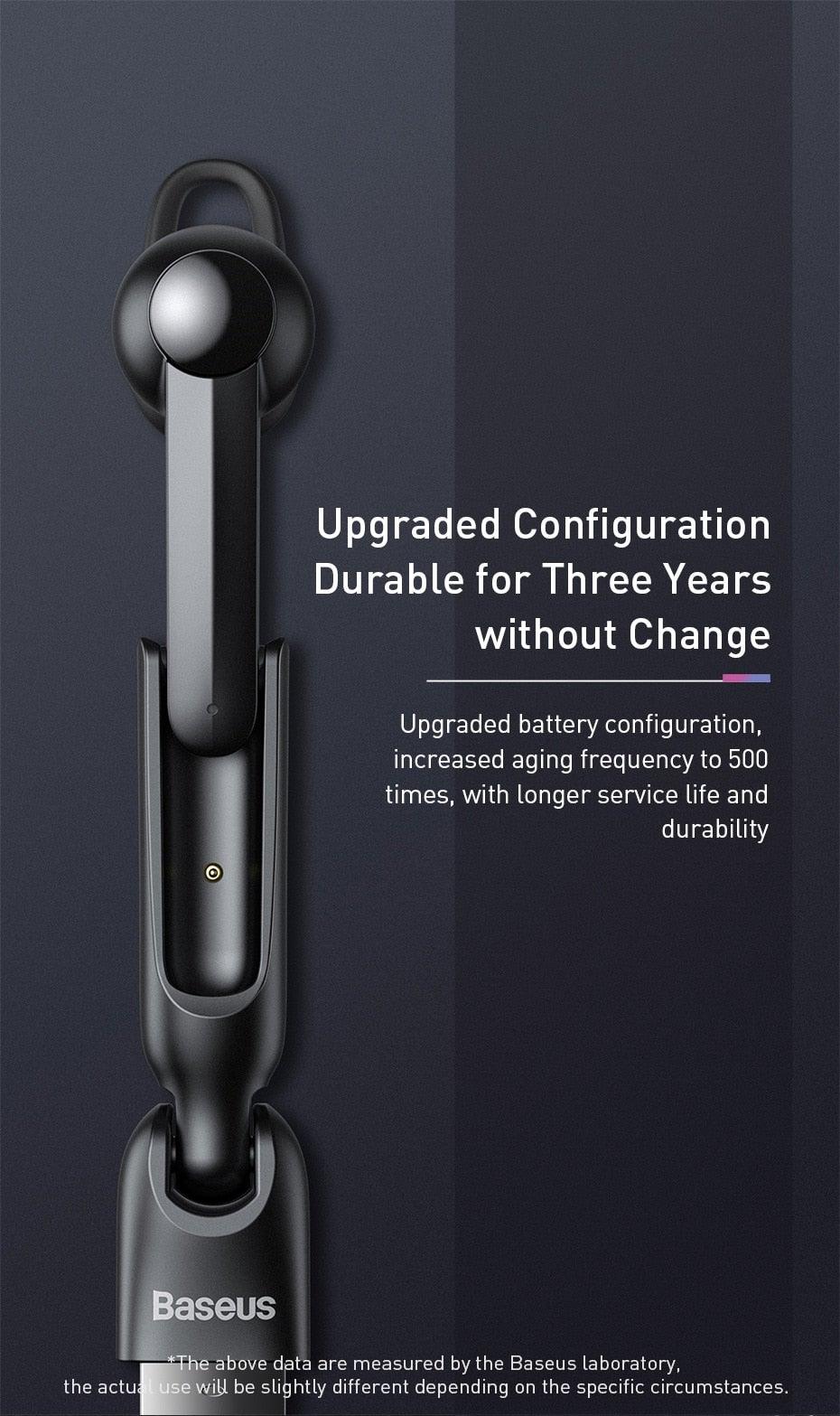Magnetic Charging Wireless Bluetooth Earphone Bluetooth Headset Single Handsfree with Microphone Business Ear Updated Design with Industry Leading Sound &amp; Improved Comfort, Long Wireless Range,