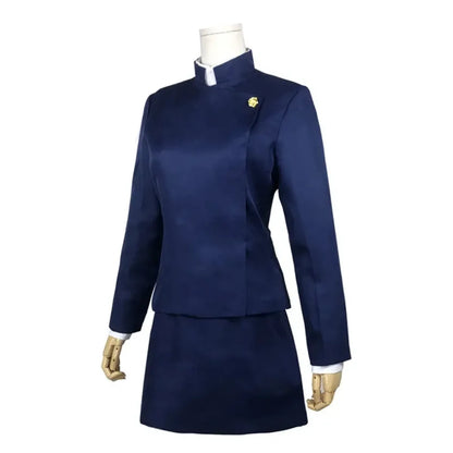 Jujutsu Kaisen Maki Zenin Cosplay Costume with Glasses and Wig