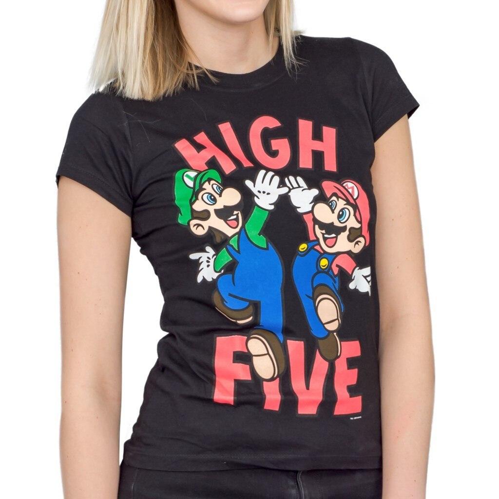 Mario &amp; Luigi High Five Sheer T-shirt