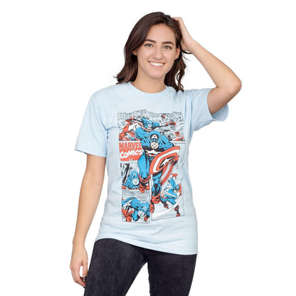 Marvel Comics Captain America Comic T-Shirt