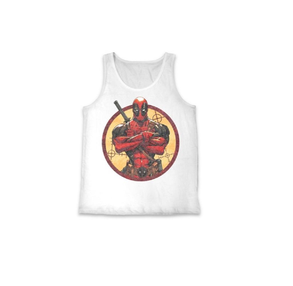 Marvel Comics Deadpool Bullseye Tank Top