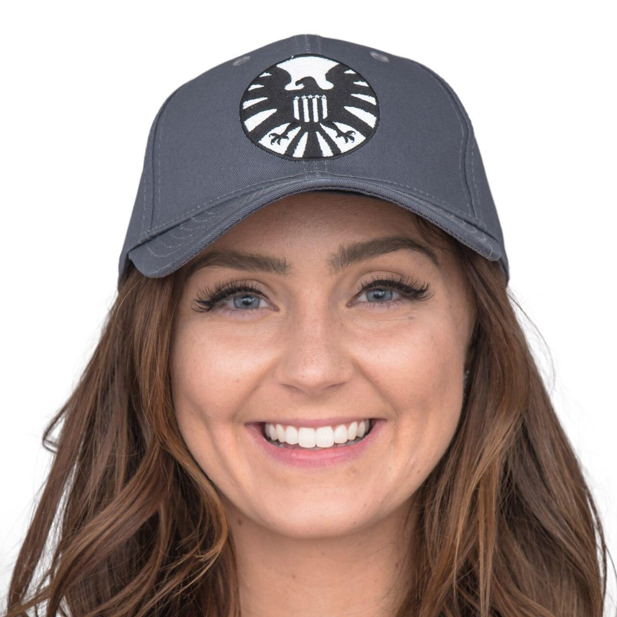 Marvel Shield Cosplay Carol Danvers Captain Adjustable Snapback Baseball Cap Hat