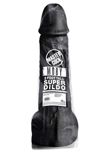 Master Cock Moby 2 Foot Tall Super Dildo - Massive Pleasure Experience
