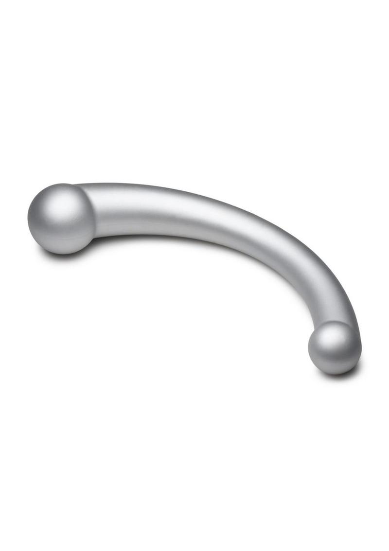 Vibra-Crescent Vibrating Silicone Dual-Ended Dildo