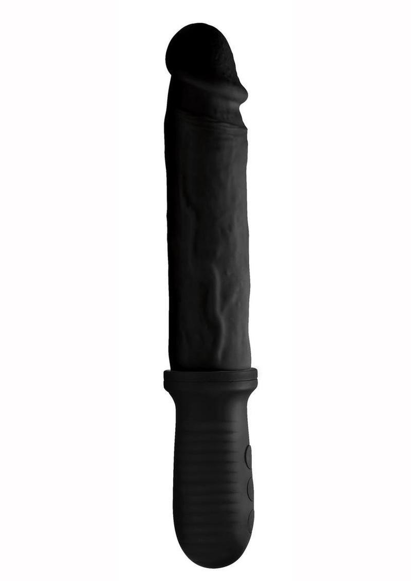 Pounder Vibrating And Thrusting Dildo