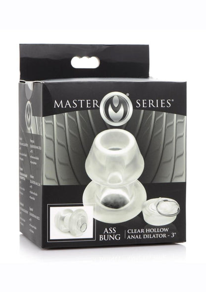 Ass Bung Clear Hollow Anal Dilator