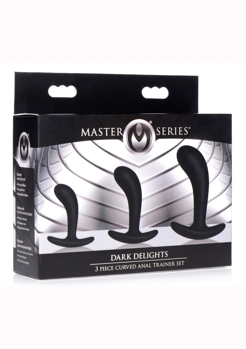 Dark Delights Curved Anal Trainer Set