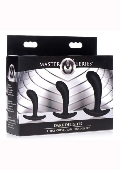 Dark Delights Curved Anal Trainer Set