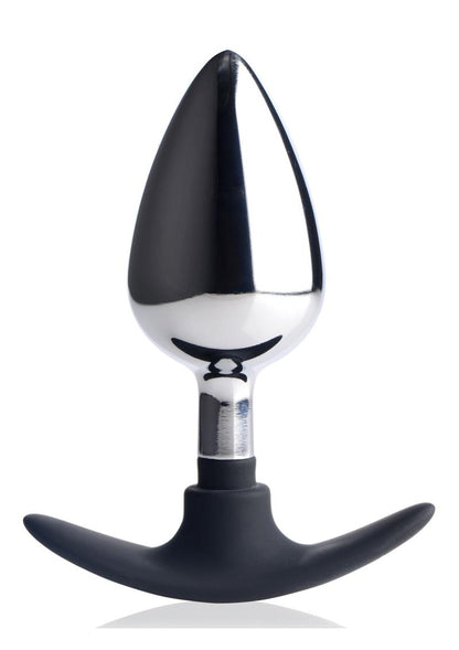 Dark Invader Metal and Silicone Anal Plug