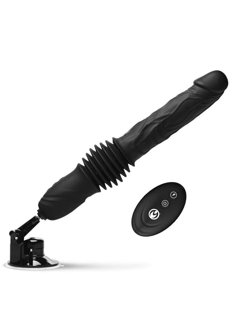 Double Pounder Vibrating Dildo Thruster