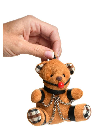 Gagged Teddy Bear Keychain – Master Series