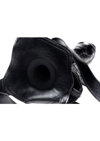 Master Series Infiltrator Hollow Strap-On Dildo with Adjustable Harness
