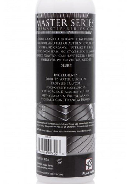 Master Series Jizz Unscented Water Based Lubricant