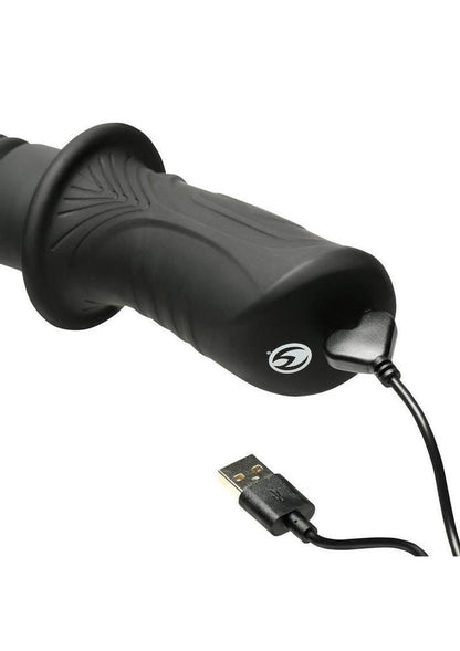 Master Series Powerful Thrusting Silicone Vibrator