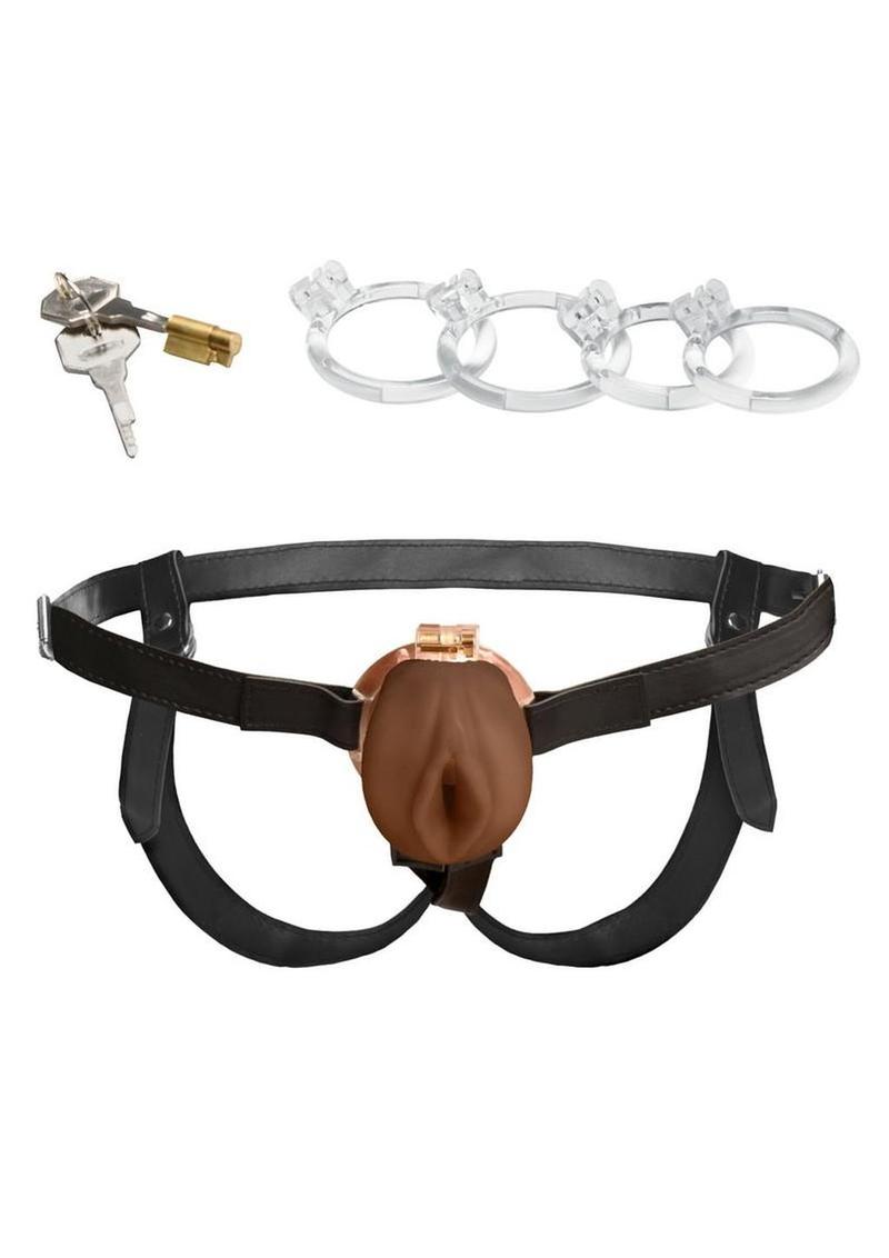 Master Series Pussy Chastity Cage