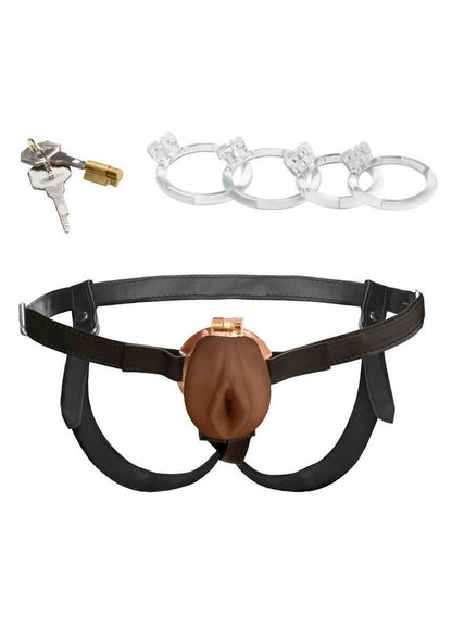 Master Series Pussy Chastity Cage