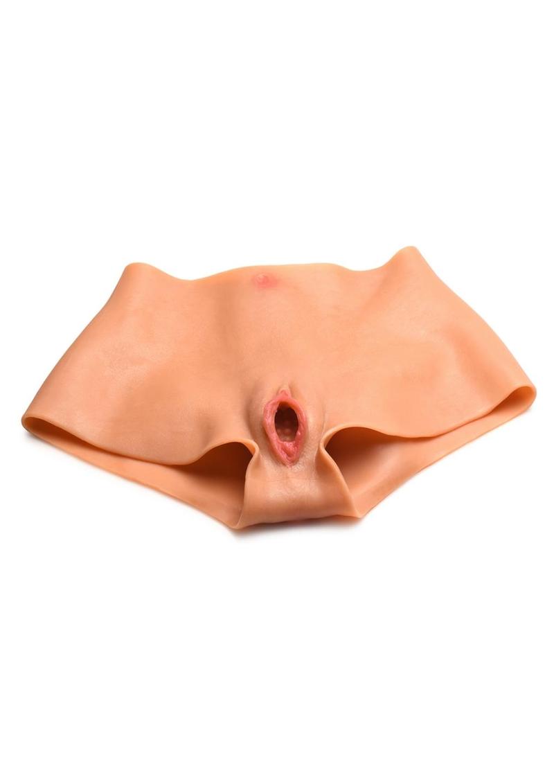 Pussy Panties Silicone Wearable Vagina &amp; Ass Panties