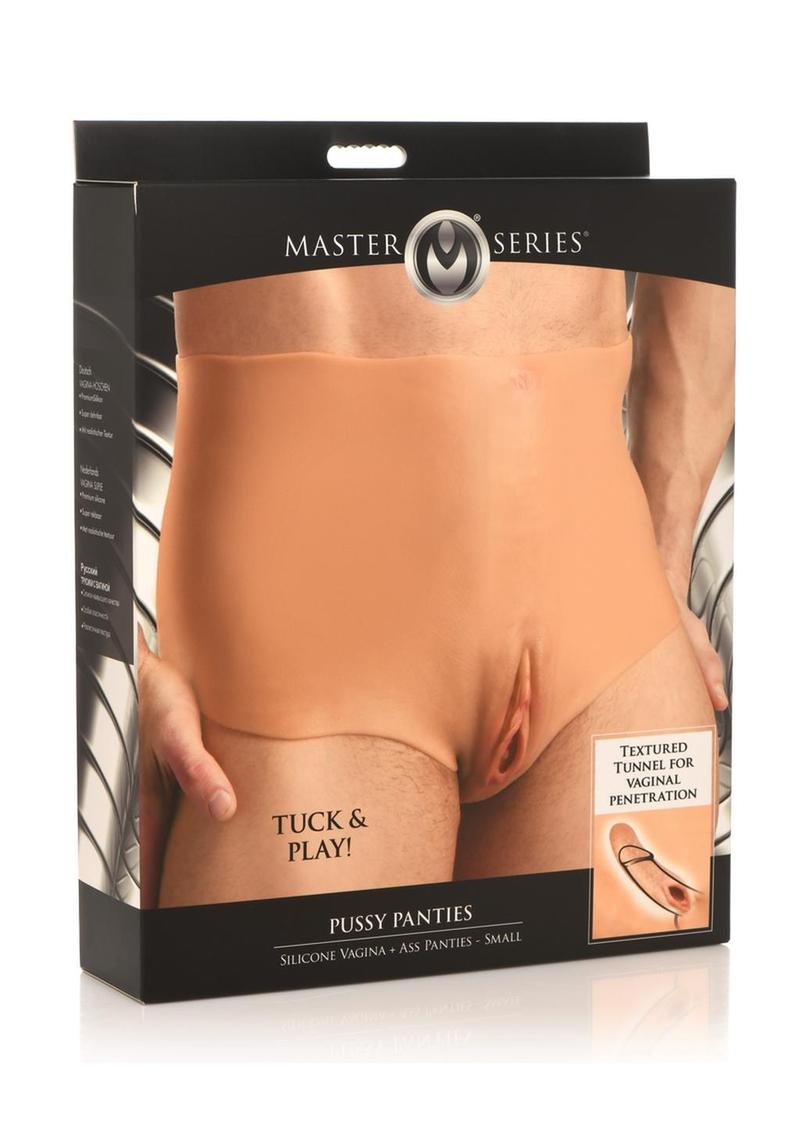 Pussy Panties Silicone Wearable Vagina &amp; Ass Panties