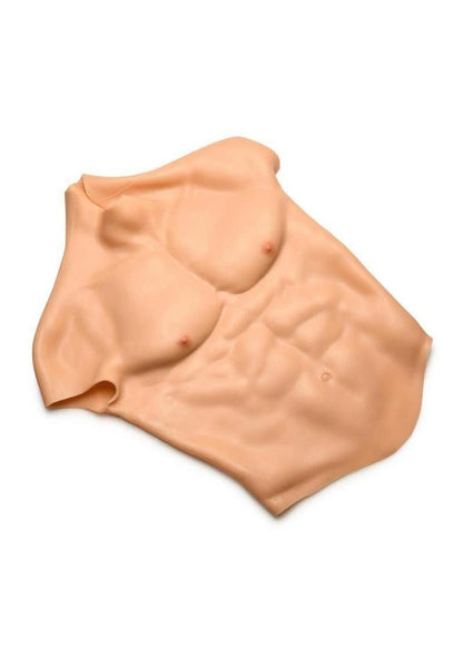 Master Series Ripped Silicone Male Chest Shirt
