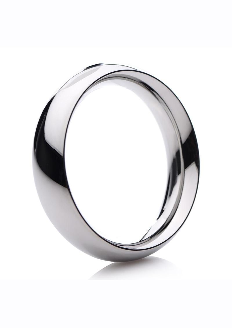 Master Series Sarge Stainless Steel Erection AndEasy to Clean Cock Ring