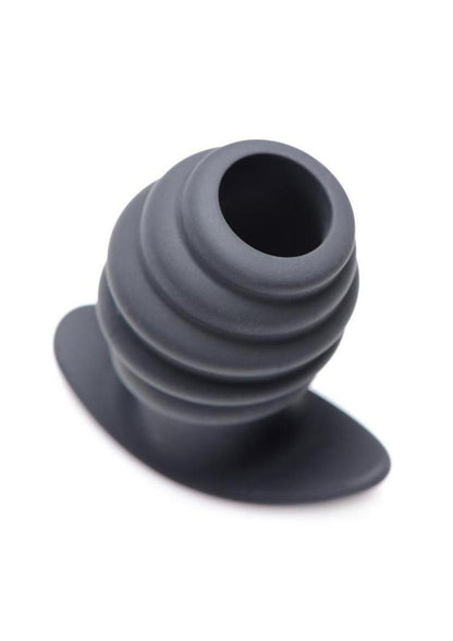 Master Series Hive Ass Tunnel Ribbed Hollow Anal Plug