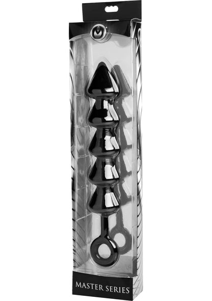 Master Series Spades XL Anal Beads