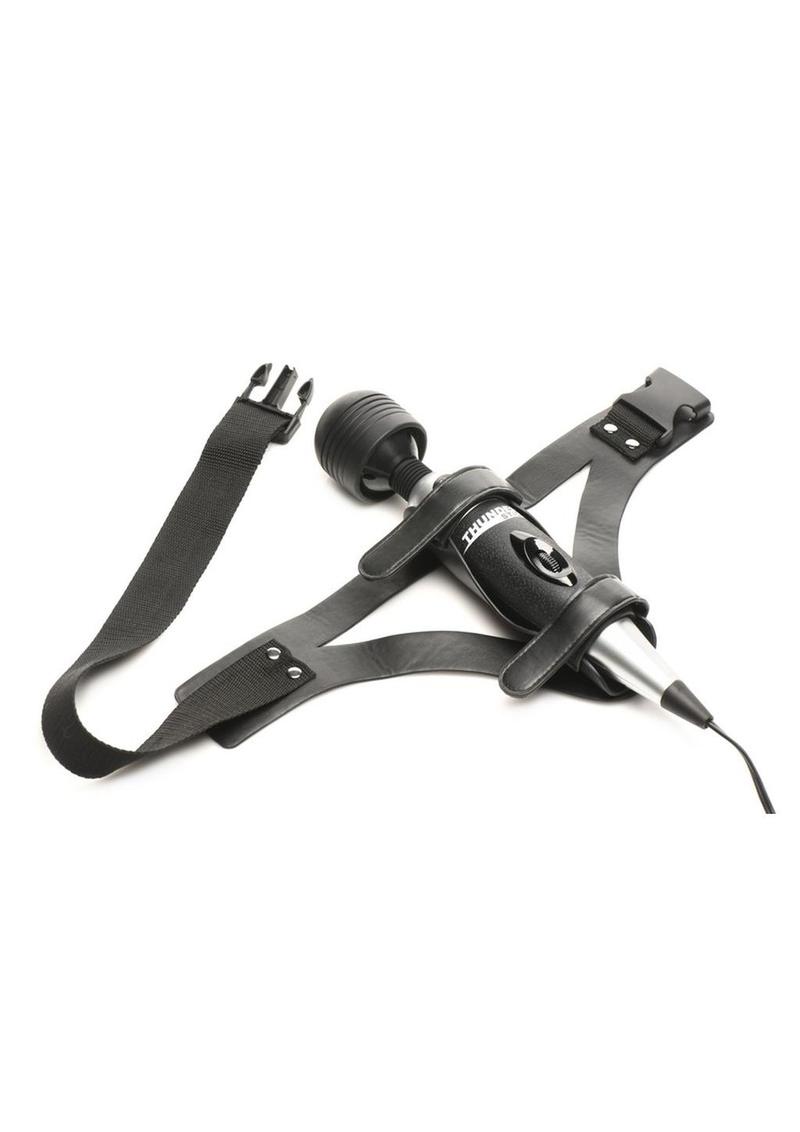 Thunder Strap Wand Thigh Harness Hands Free Pleasure