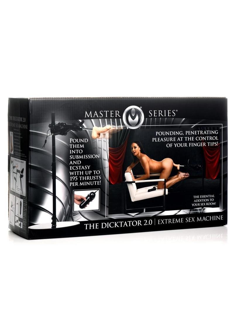 Master Series The Dicktator 2.0 Extreme Sex Machine with Remote