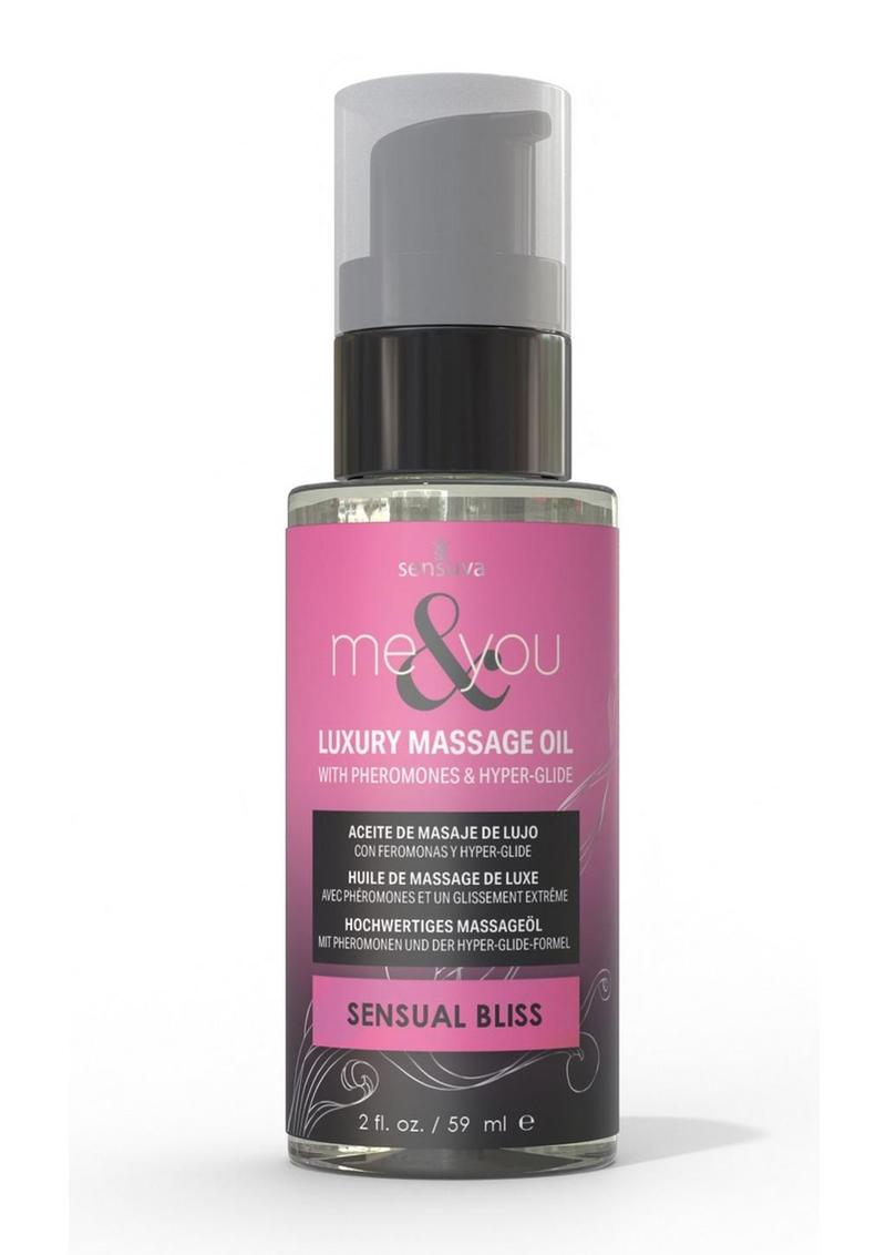 Me and You Pheromone Infused Luxury Massage Oil Sensual Bliss