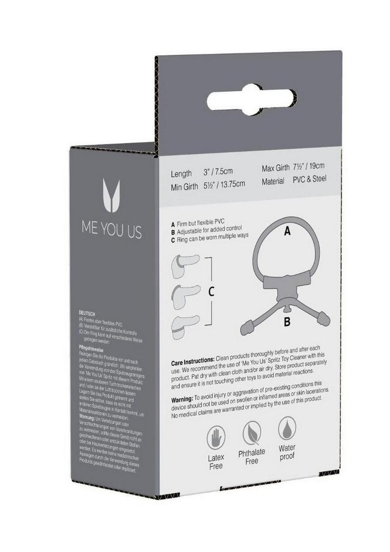 Me You Us Ace Adjustable Cock Ring