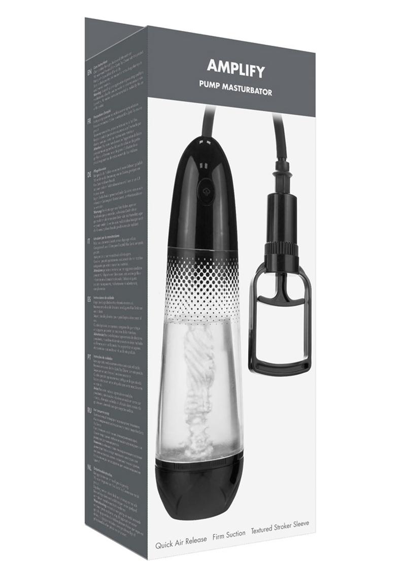 ME YOU US Amplify Firm Suction Pump Masturbator