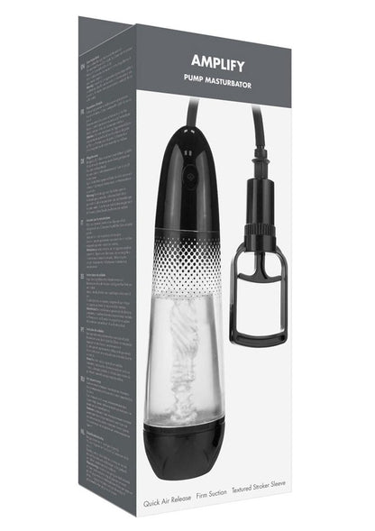 ME YOU US Amplify Firm Suction Pump Masturbator