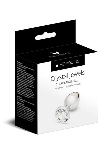 Me You Us Crystal Jewels Metal Plug Elegant Jewel Design