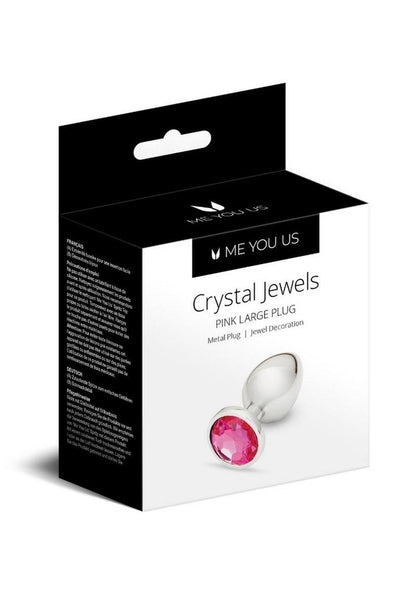 Me You Us Crystal Jewels Metal Plug Elegant Jewel Design