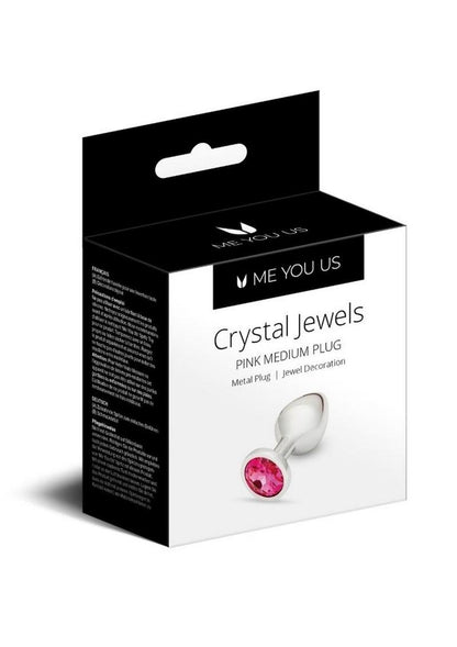 Me You Us Crystal Jewels Metal Plug Elegant Jewel Design
