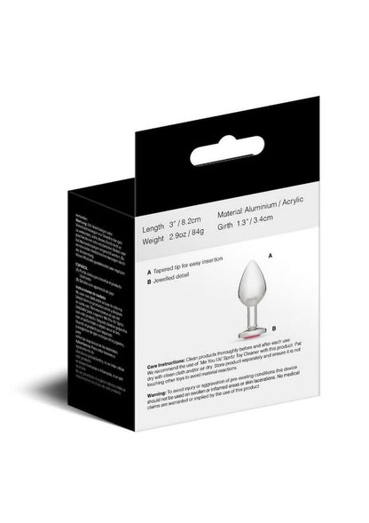 Me You Us Crystal Jewels Metal Plug Elegant Jewel Design