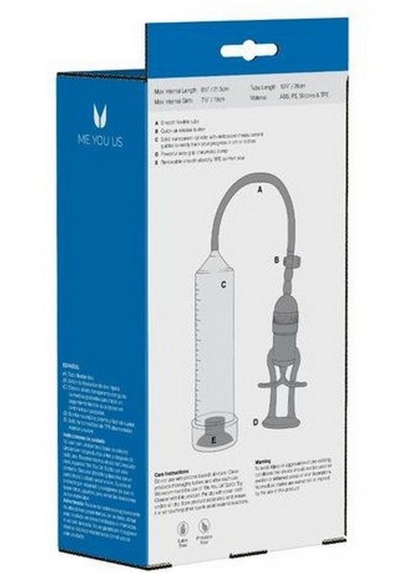 Me You Us Linx Grip Pneumatic Pump with Quick Release Valve